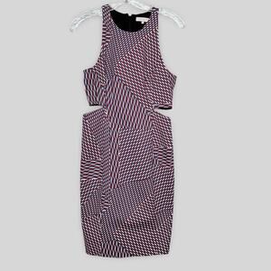 1. State Geometric Cutout Dress
